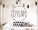 Personalized Arrow wall decal